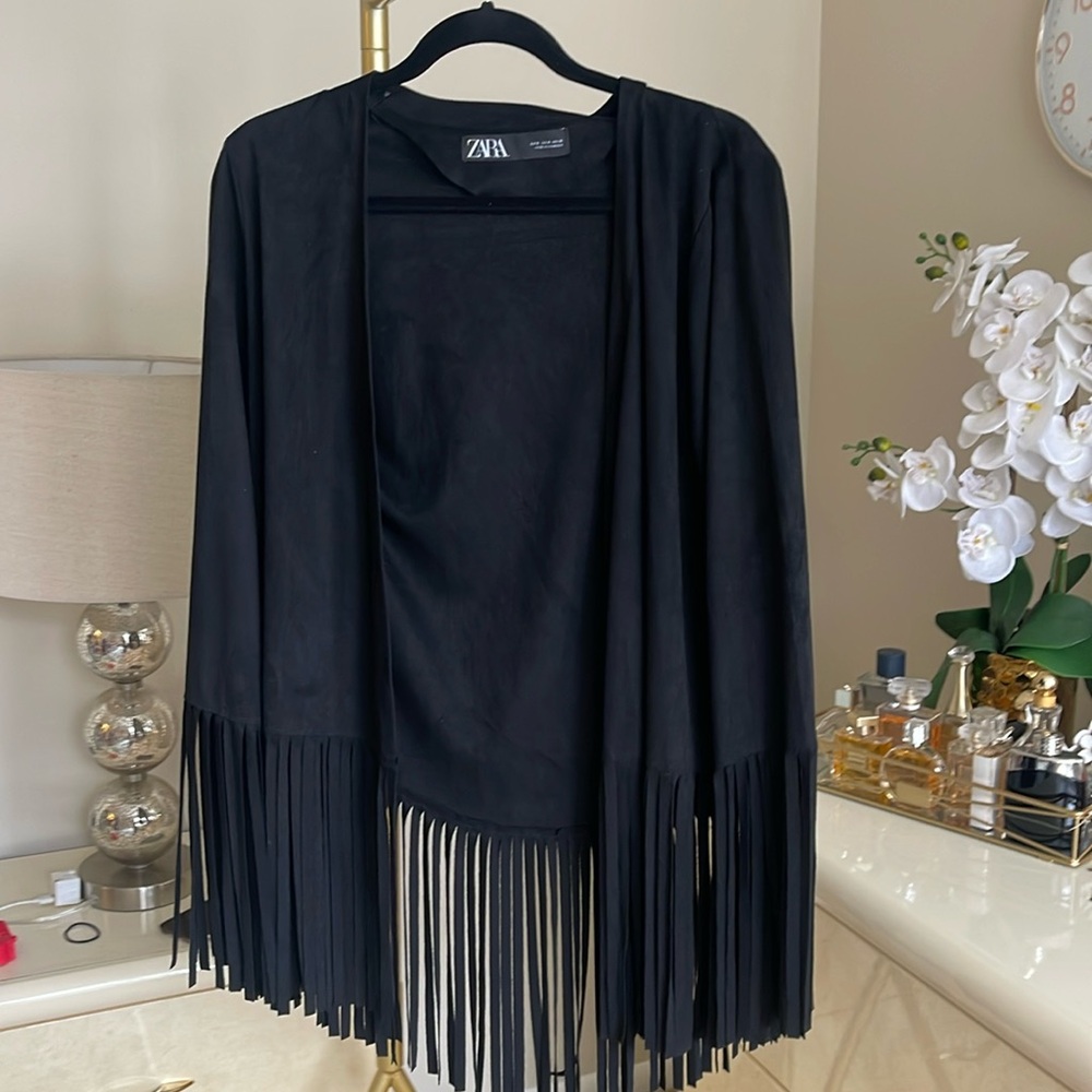 Zara Fringe jacket